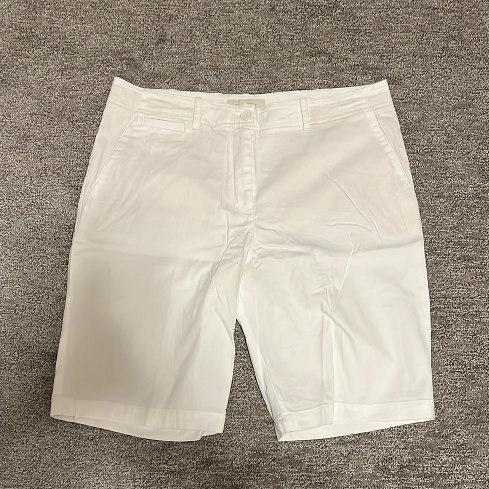Talbots Crisp White Shorts